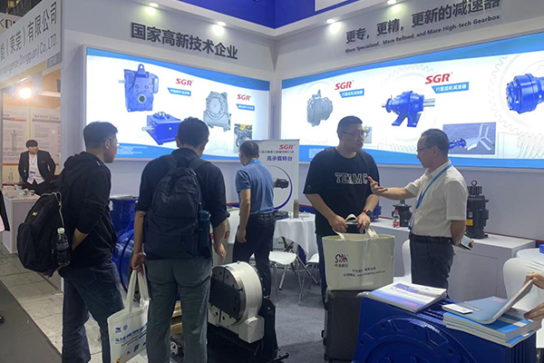 PTC ASIA2023のSGRギアボックス